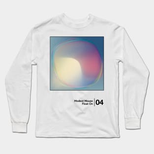 Float On / Monimal Style Original Graphic Artwork Long Sleeve T-Shirt